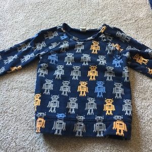 Boys robot sweatshirt